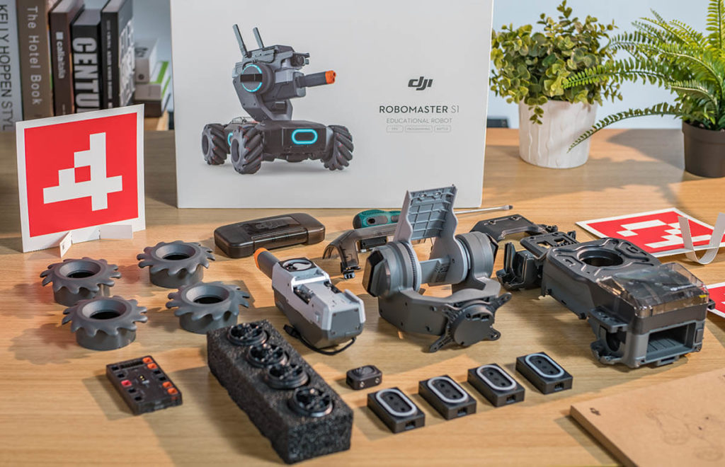 Ce contine cutia DJI Robomaster S1