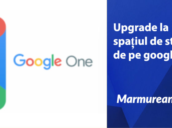 Upgrade la spatiul de stocare