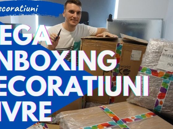 mega unboxing cu decoratiuni de la vivre