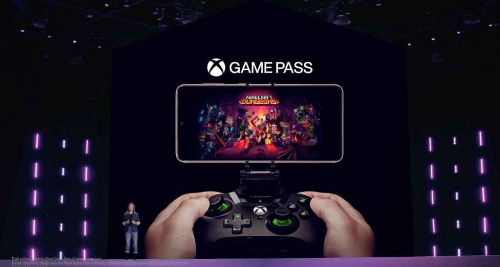 integrare pentru samsung galaxy s21 cu xbox game pass