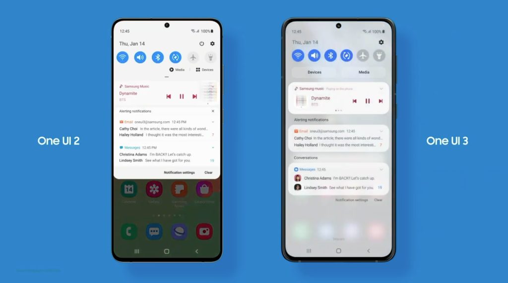one ui 3 samsung galaxy